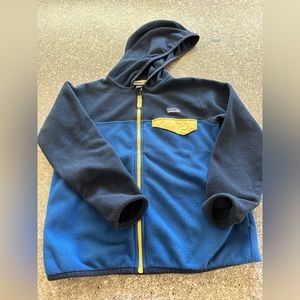 Patagonia Kids Zip Up Hooded Fleece Jacket